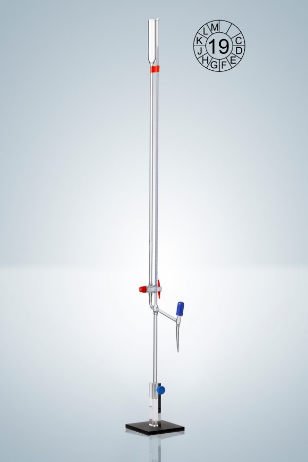 Microbureta DURAN®, AS, grad. en azul 5:0,02 ml