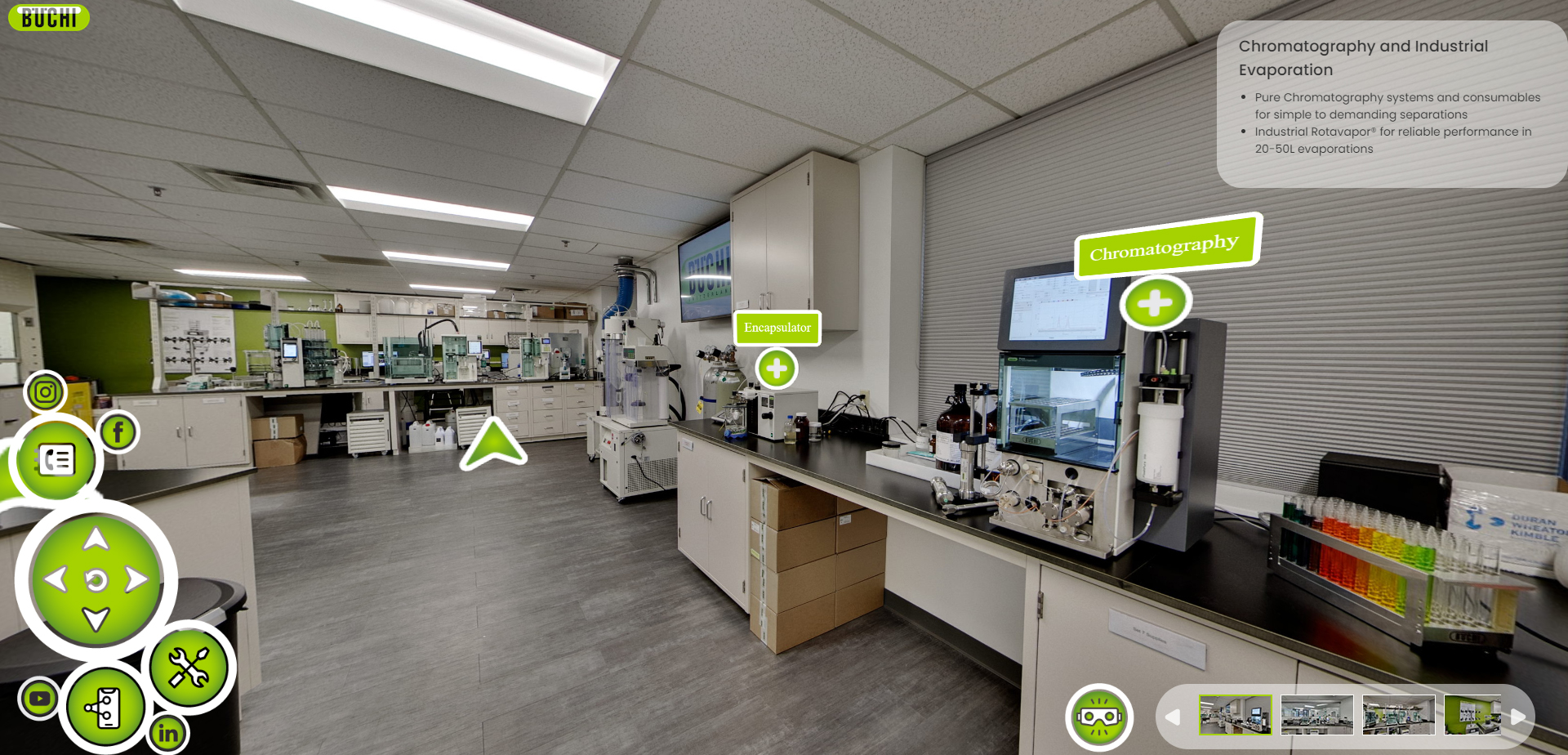 Visita el Laboratorio Virtual BUCHI