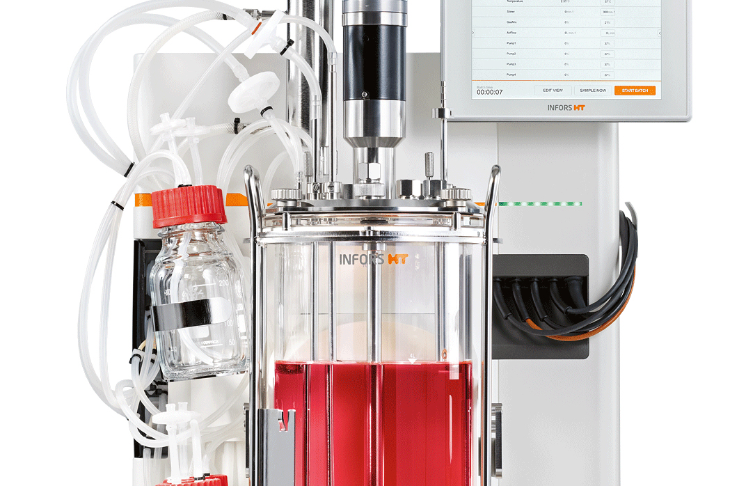 Minifors 2 – Biorreactor de sobremesa – Infors HT
