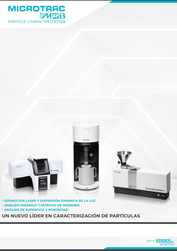 Catálogo digital - Caracterización de Partículas - Microtrac MRB